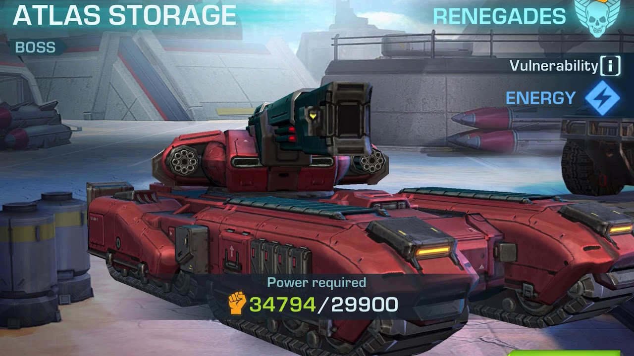 Evolution 2 (Atlas storage, 3 final Battles)