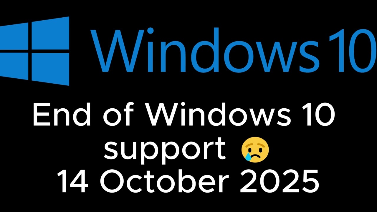 End of Windows 10 support 😢