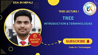Tree Data Structure in Nepali | Introduction &amp; Tree Terminology | DSA (Tree Lecture 1)