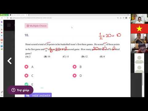Video Toán tiếng Anh online Mathlish lớp 5 - buổi học ngày... - YouTube