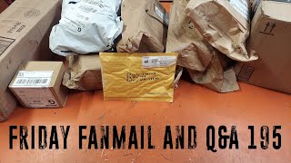 Friday Fanmail and Q&A #195 (6/21/2024)