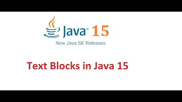 Java 15 new features | What are Text Blocks in Java 15 | Java Beam