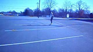 me on the ripstick about to bust my butt!!