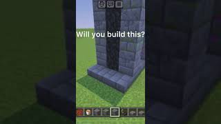 Minecraft better nether portal #onlycooltheroomsyouneed