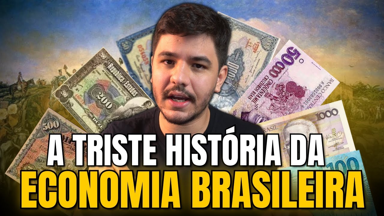 😞 A TRISTE HISTÓRIA DA ECONOMIA BRASILEIRA!