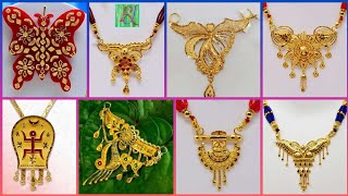 latest gold pendant designs with price 