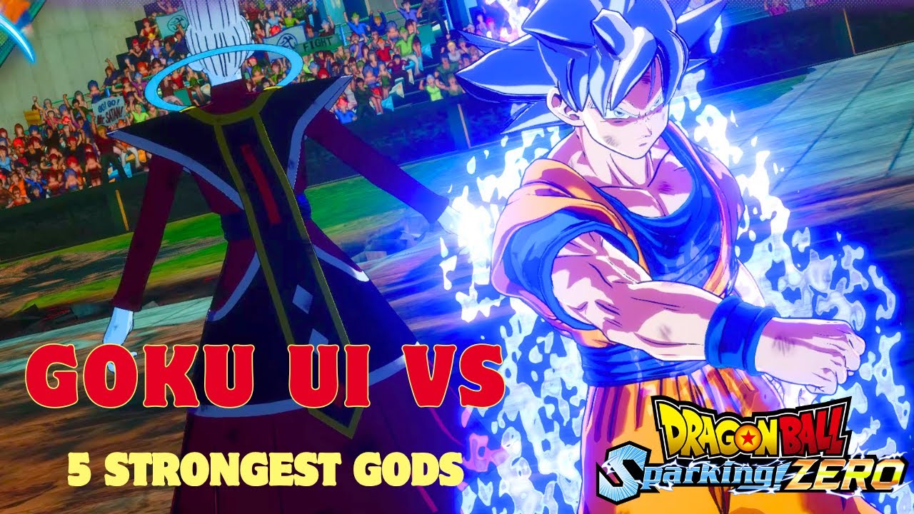GOKU MASTERED UI Vs 5 STRONGEST GODS - Dragon Ball Sparking Zero - YouTube