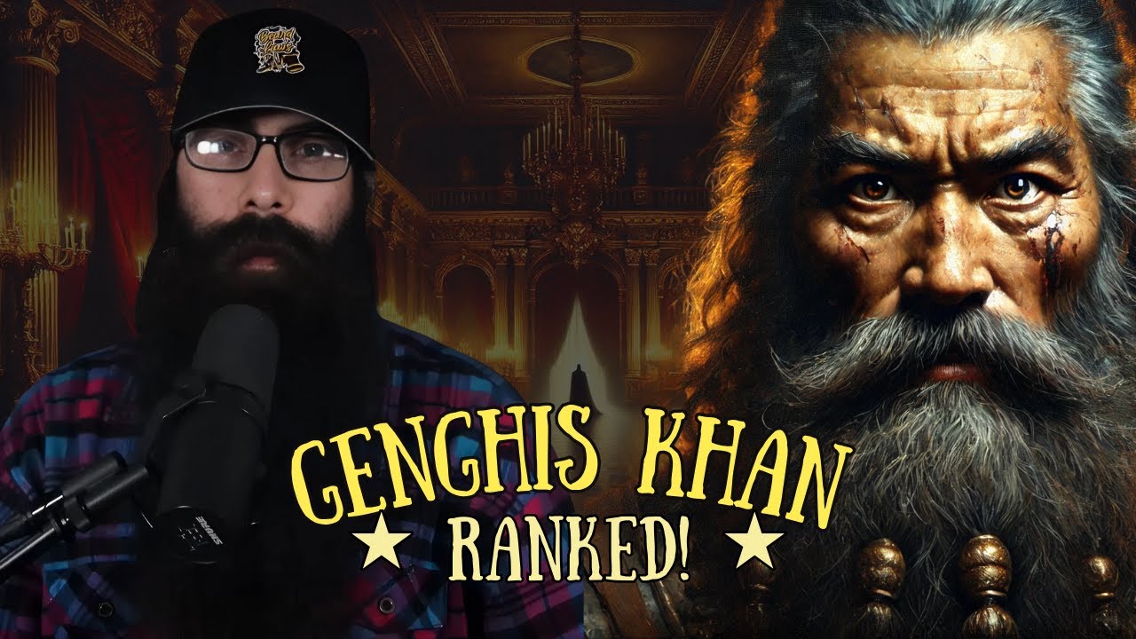 Genghis Khan: The Beard That Built an Empire ⚔️🧔 | Beardtory Episode 3 (Ranked!)