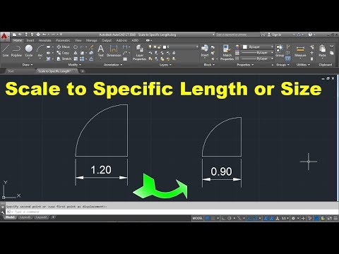 Видео: AutoCAD дээр хэмжээсийг өөрчлөхгүйгээр хэрхэн томруулах вэ?