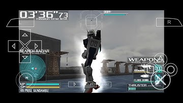 Gundam Battle Tactics Mission 5 || PSP android #gundambattlemobile