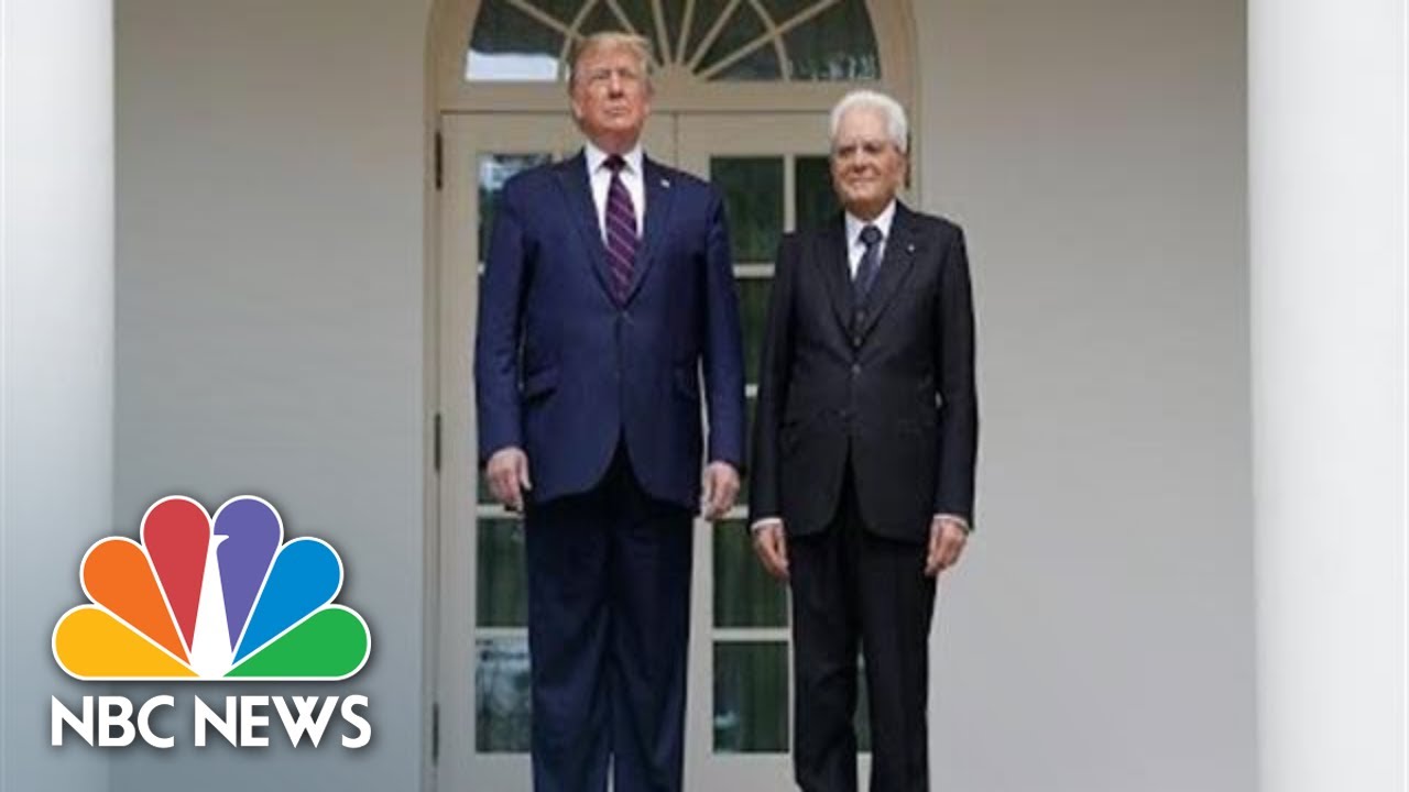 Watch live: President Trump holds news conference with the president of Italy