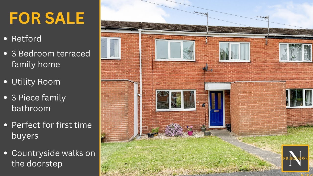 For Sale! 31 Silverdale Close, Retford YouTube