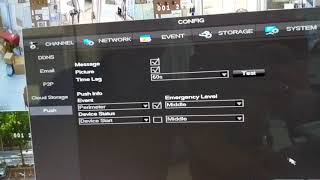 VSS How to configure Push notification DVR