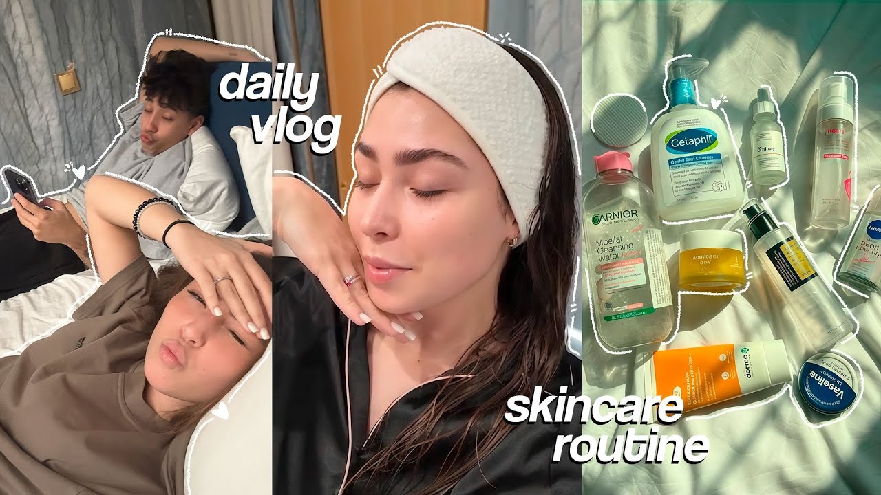DAILY VLOG | ROTINA DE SKINCARE + DICAS 🌸✨💕