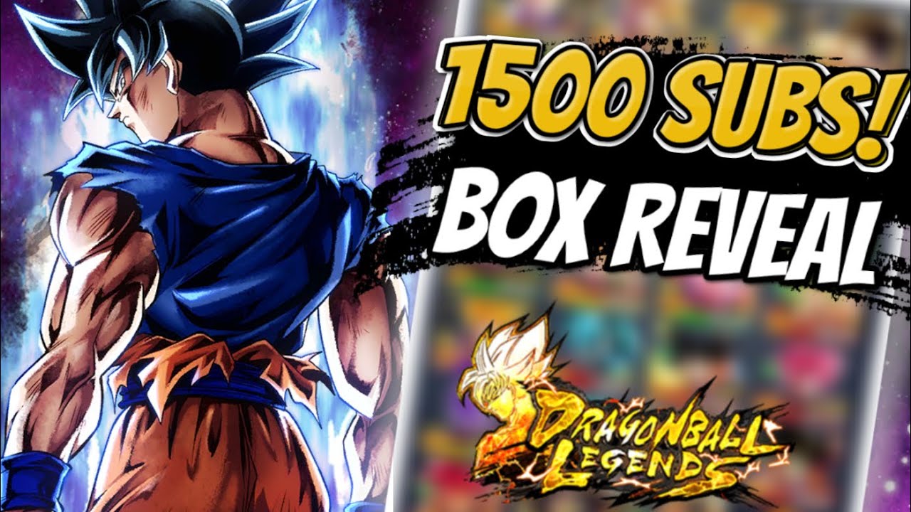1500 SUBSCRIBERS SPECIAL!! Full Dragon Ball LEGENDS Account Showcase!