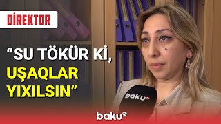 Direktor Müəllimi Məktəbə Buraxmadı - Baku Tv