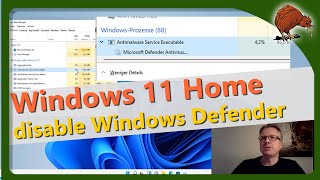 windows 11 home: disable windows defender