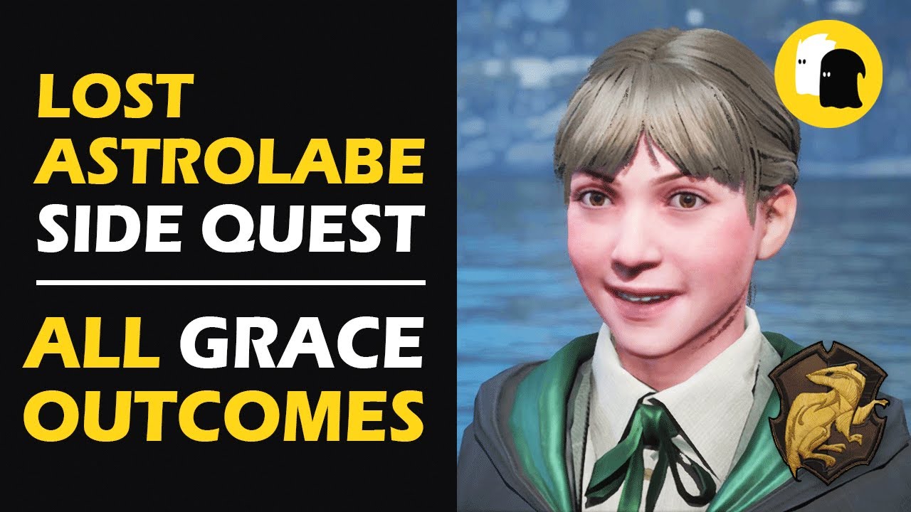 Hogwarts Legacy Lost Astrolabe for Grace - Give, Keep or Ask for Money Choices