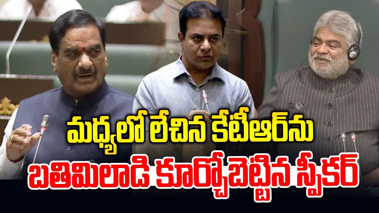 Malreddy Ranga Reddy Key Comments On Hyderabad Development | Assembly Sessions | KTR | KCR | N L T