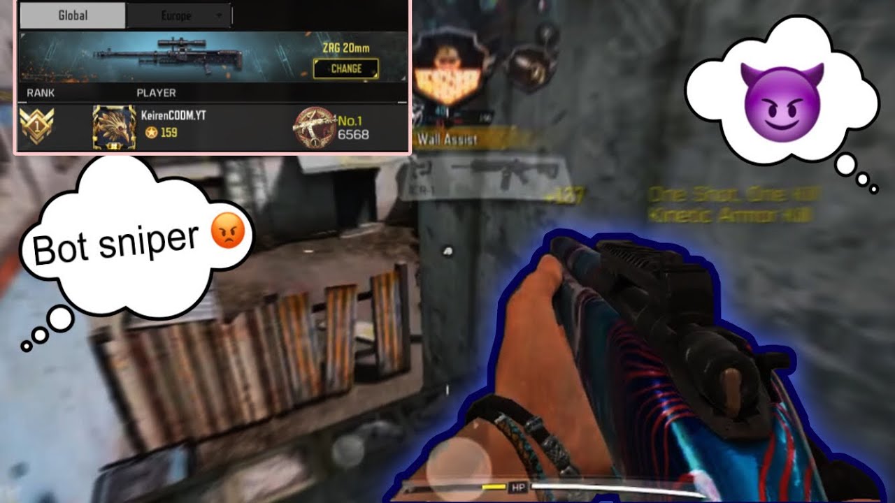 Ex #1 player for zrg 20mm Sniper | legendary rank sniper