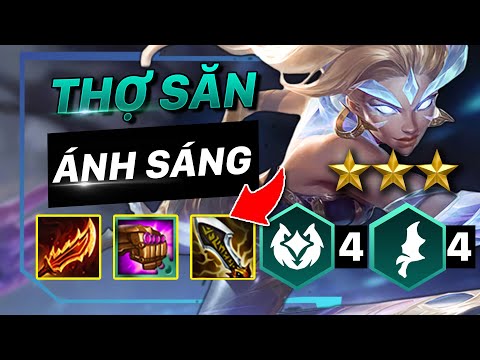 HƯỚNG DẪN XÂY DỰNG ĐỘI HÌNH THỢ SĂN ÁNH SÁNG - NIDALEE CARRY PHIÊN BẢN 11.13 ĐTCL!