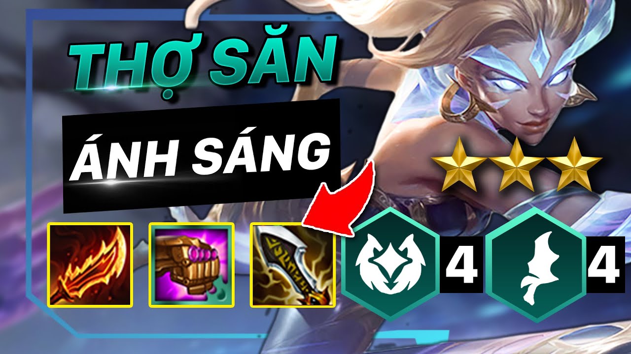 HƯỚNG DẪN XÂY DỰNG ĐỘI HÌNH THỢ SĂN ÁNH SÁNG – NIDALEE CARRY PHIÊN BẢN 11.13 ĐTCL!