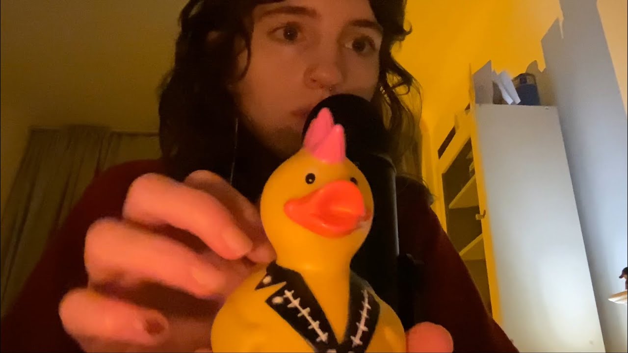 ASMR Over Explaining Random Items (close-up whispers)