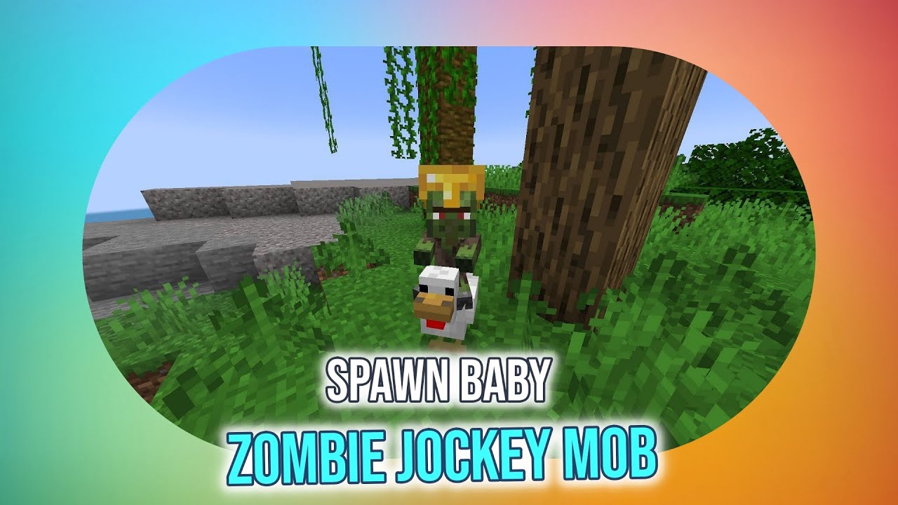 Spawn Baby Zombie Villager Chicken in Minecraft Easily! - YouTube