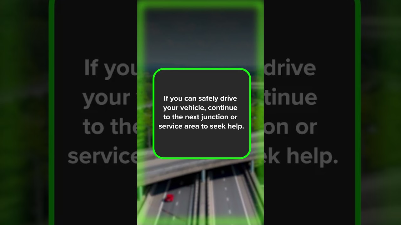 Amber Warning Light | National Highways