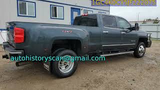 1GC4K0CY5JF222075 CHEVROLET ALL Models 2018