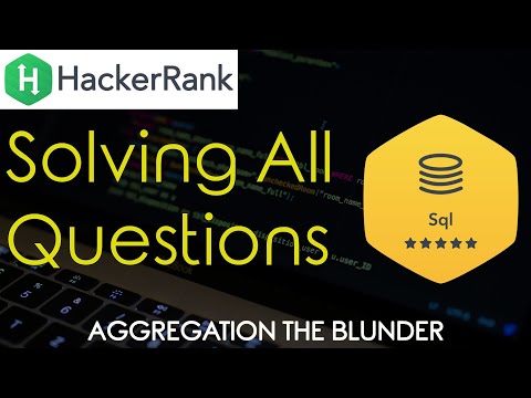 Hackerrank SQL Solutions | Aggregation The Blunder | Techie IQ