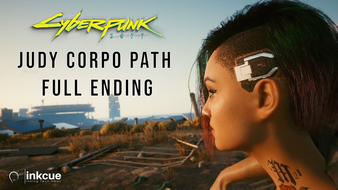 Cyberpunk 2077 Judy Corpopath Full Ending YouTube