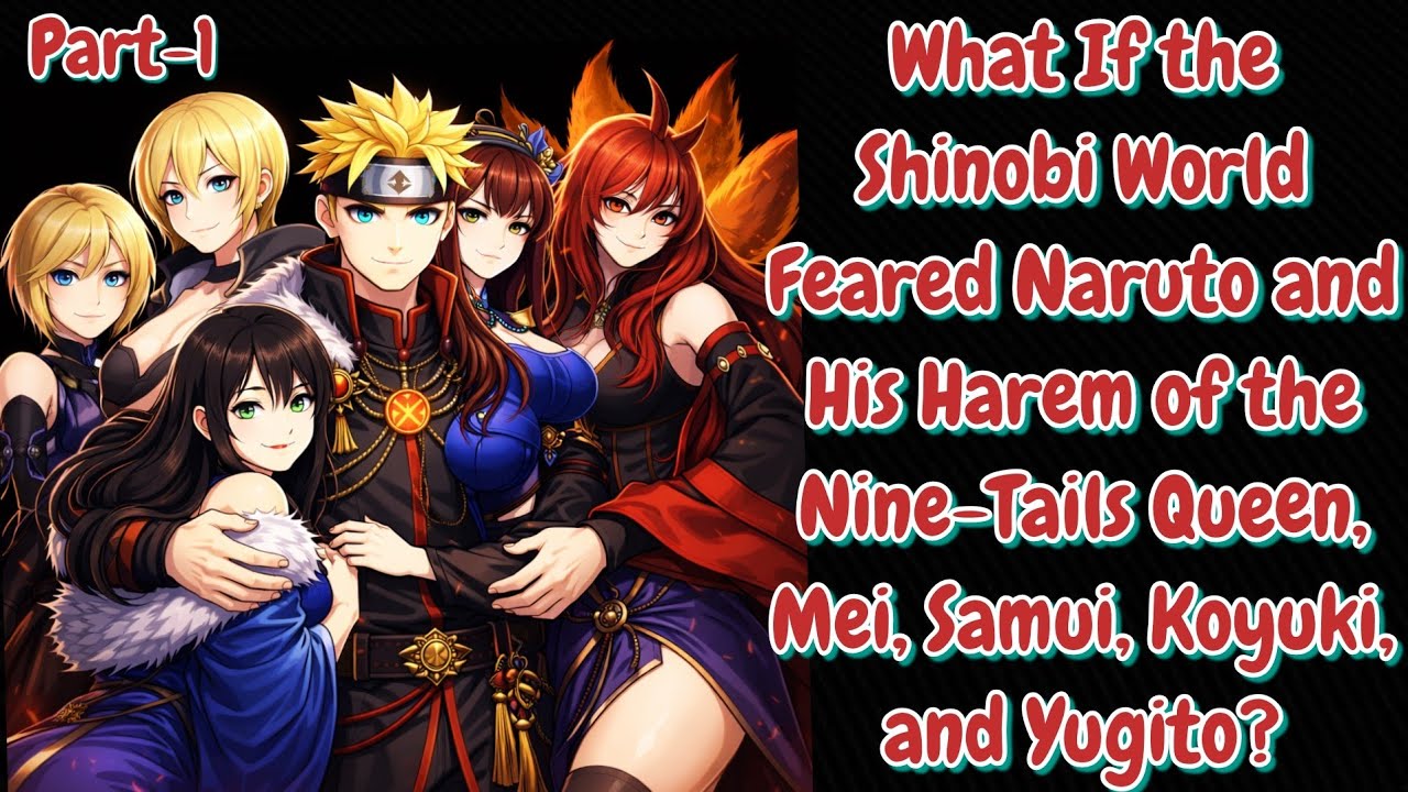  Shinobi World Feared  Naruto and His Harem of the Nine-Tails Queen Mei Samui Koyuki and Yugito?