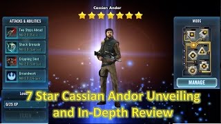 Star Wars Galaxy of Heroes: 7 Star Cassian Andor Unveiling and In-Depth Review