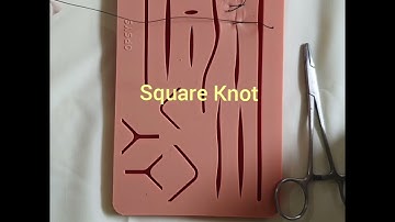 SQUARE KNOT Vs SURGEON