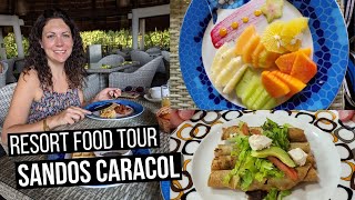 SANDOS CARACOL Eco Resort FOOD GUIDE | Food Tour of Sandos Caracol Playa del Carmen screenshot 4