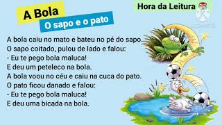 Leitura do texto: A bola