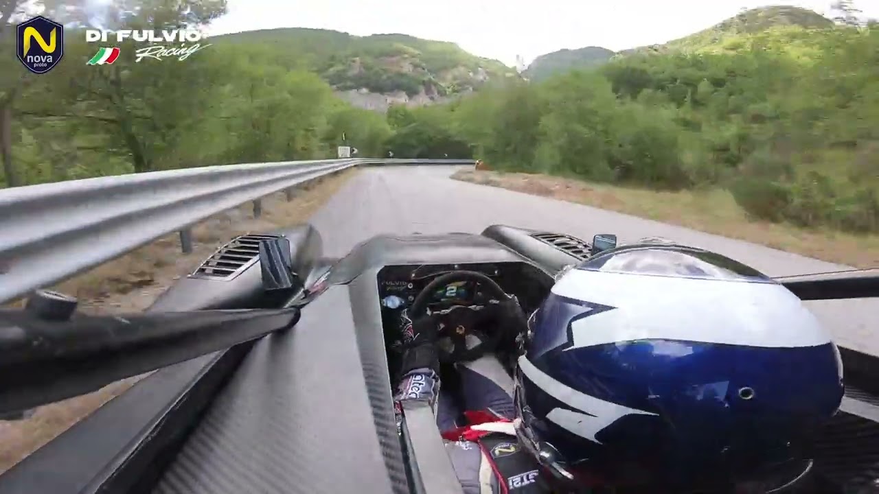 Stefano Di Fulvio 👊 Nova Proto 3000 Zytek OnBoard Camera🏁 Sarnano Sassotetto 2025