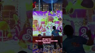 InteraGame Interactive Projection Smash Ball Game #funny #vlog #indoorplayground