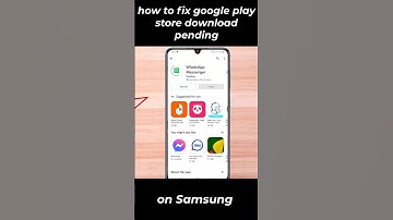 Fix samsung google play store download pending