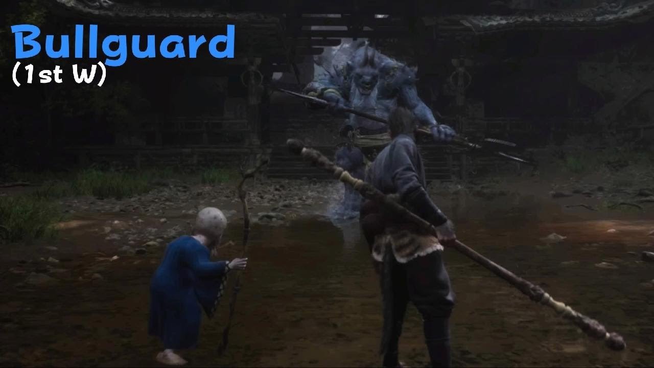 Black Myth Wukong - Bullguard Boss Fight (1st Playthrough) - YouTube