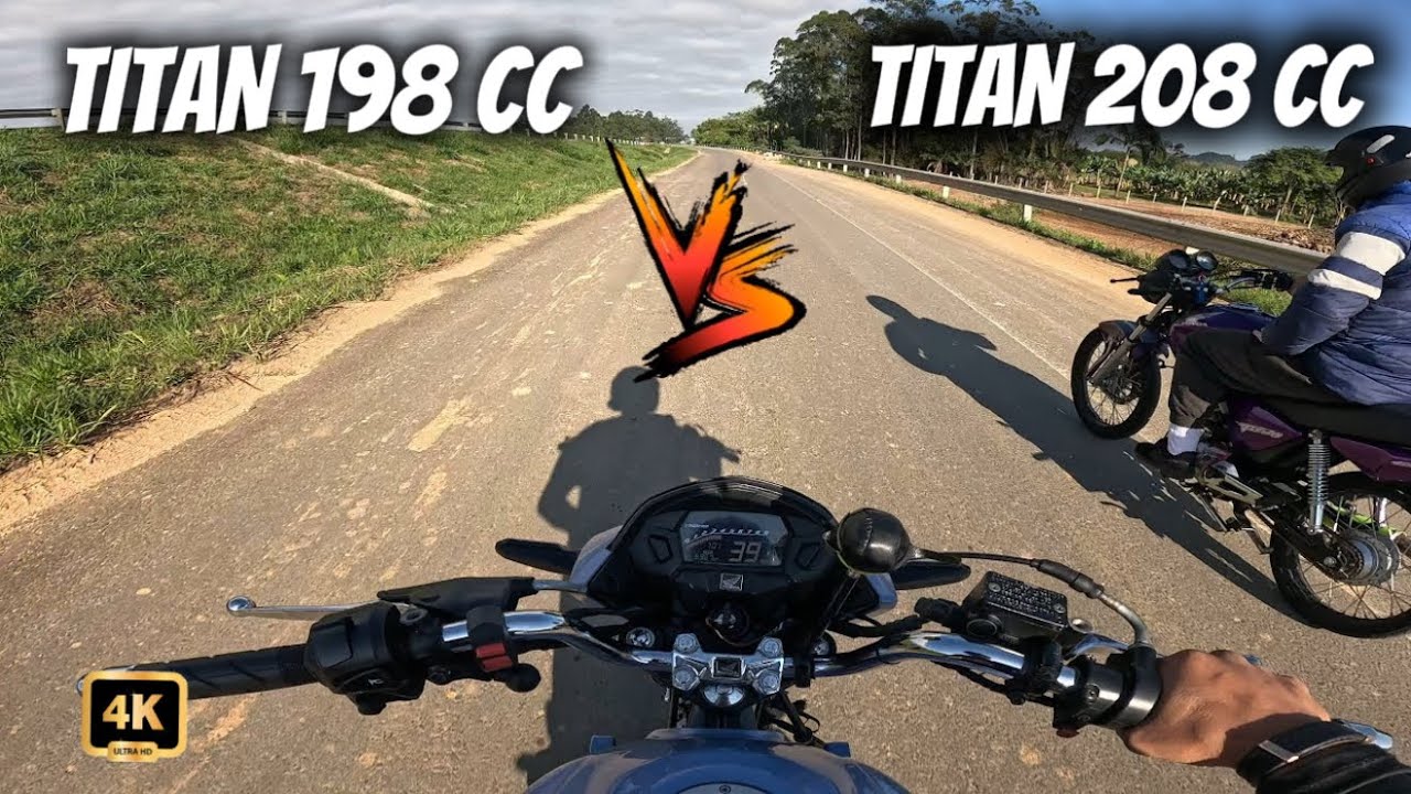 TITAN 160 198CC VS TITAN 150 208 CC | TOMAMOS O BOTE 🚀🔥 