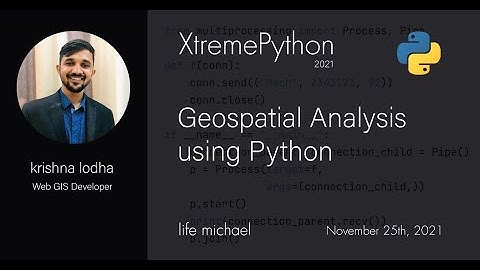 Geospatial Analysis using Python