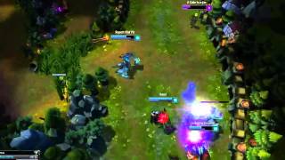 Ezreal baits a hook but Thresh knows.