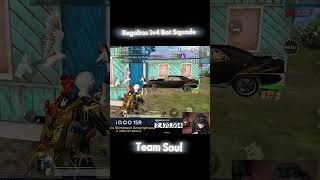 Regaltos 1v4 Clutch Bot Squade🤣☠️ #shorts #trending #viral #gaming #teamsoul