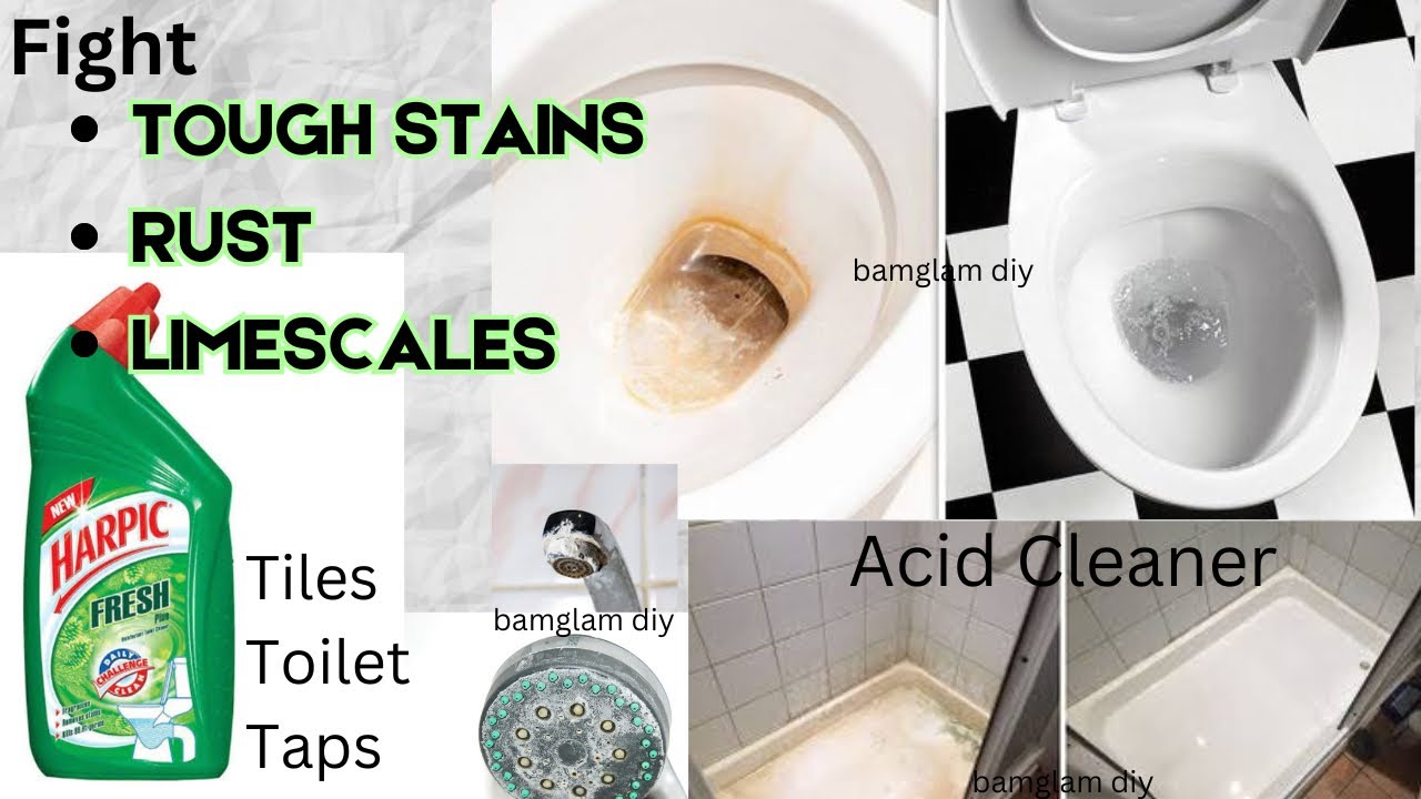 POWERFUL TOILET AND TILE CLEANER: EFFECTIVE FOR A SPARKLING BATHROOM