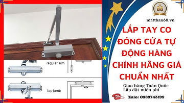 Lắp Thiết Bị Đóng Tự Động Cho Cửa Nhà Chung Cư Ngăn Gió Đập Mạnh 0989743199