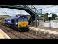 66148 ‘Maritime Intermodal Seven’ passes Drem en route from Mossend - Tees Dock - 4E96 - 15/08/2023