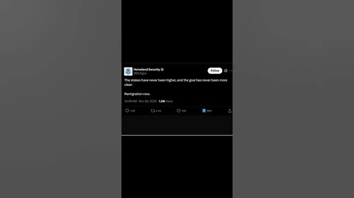 What is Remigration? A Far Right Term Used by Homeland Security! #trump #maga #homelandsecurity