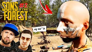 Нас Хотят Съесть! Встреча С Местными В Игре Sons Of The Forest #2